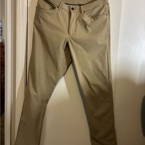 Lululemon Mens Khaki Chino Pants